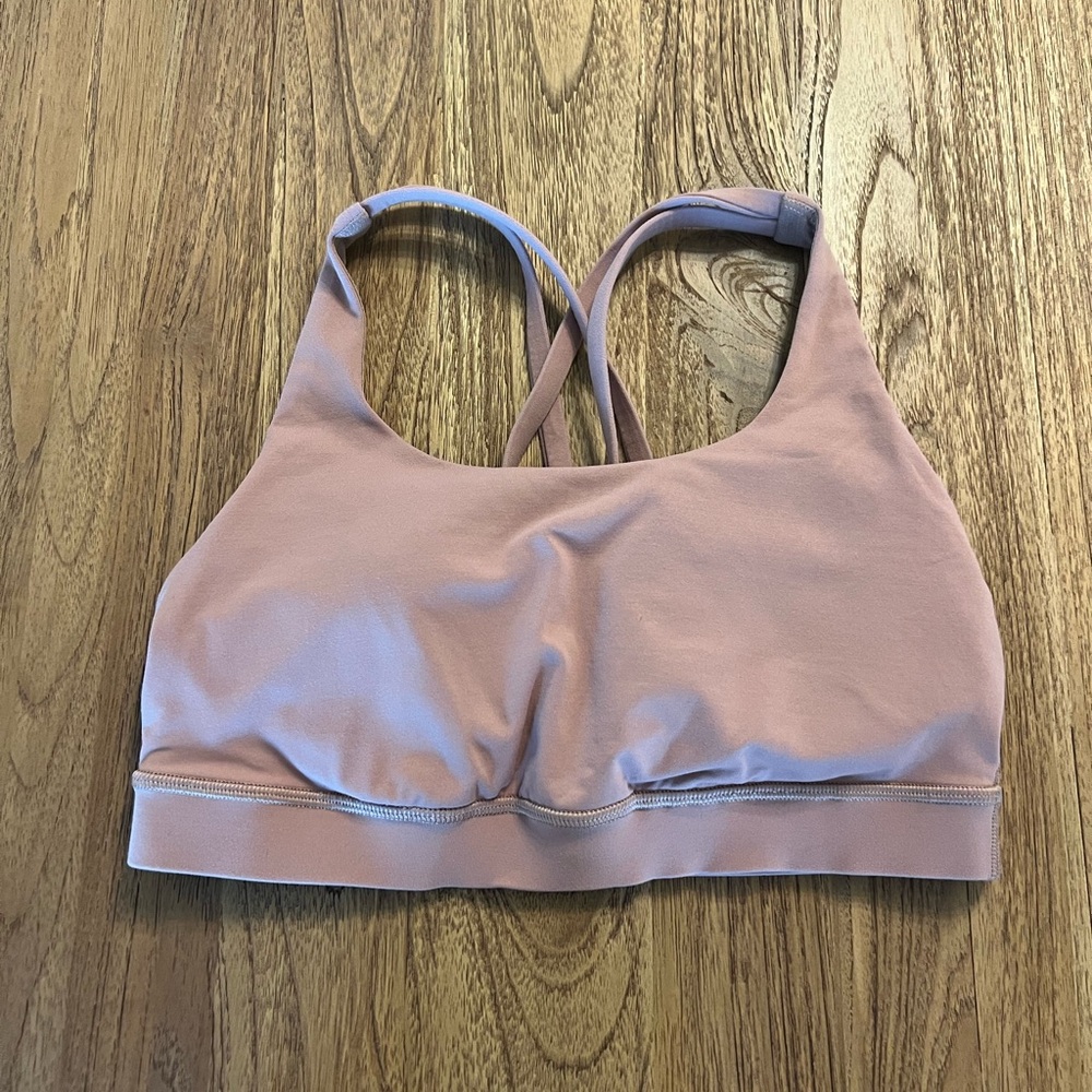 Lululemon Energy Bra Dusty Clay